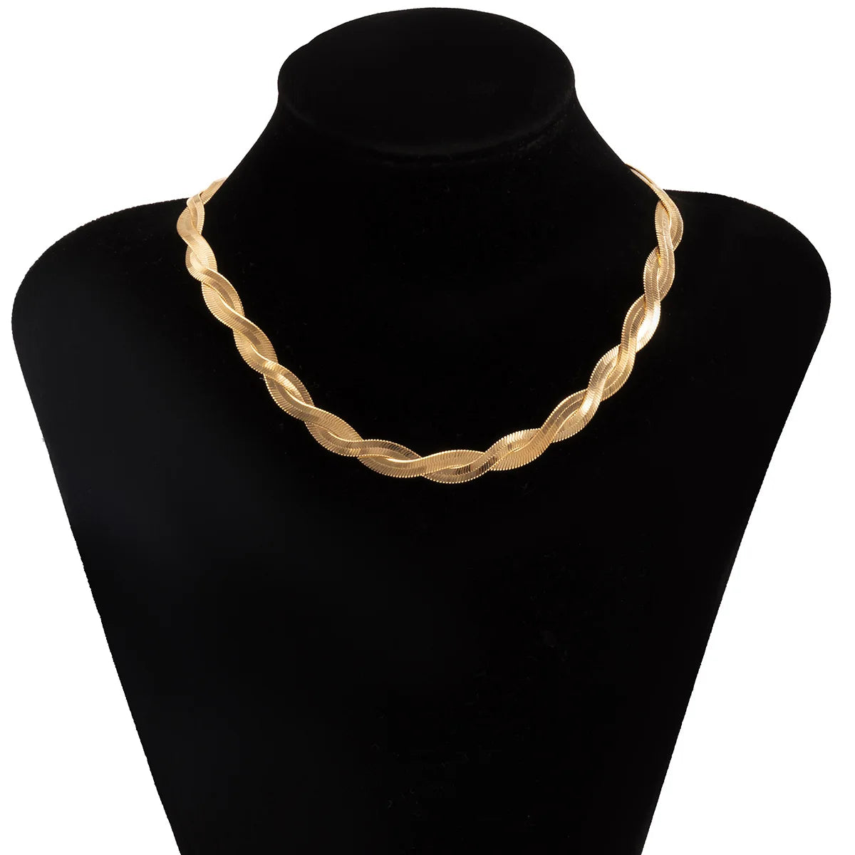 Treasure's Twisted Flat Chain  Necklaces