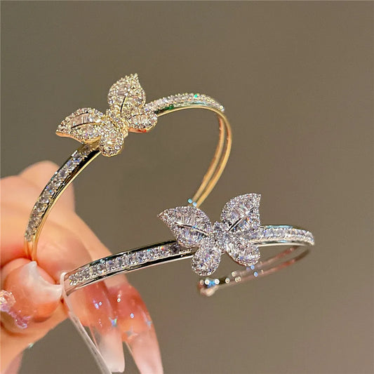 Treasure's Zircon Butterfly Bracelets