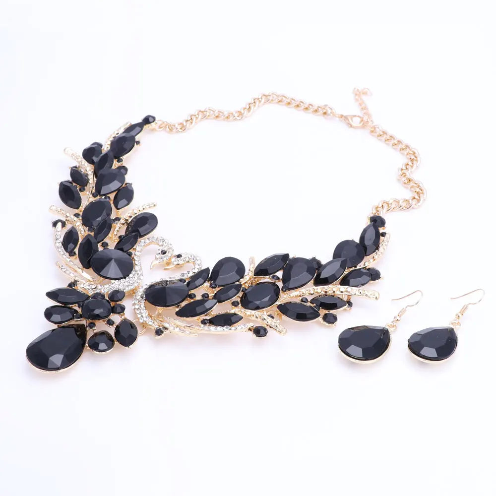Treasure's Black Swan Jewelry Set