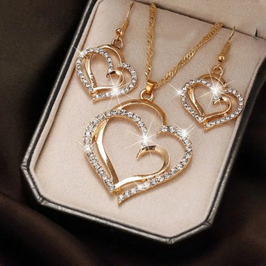 Treasure's Heart Shaped Jewelry Set