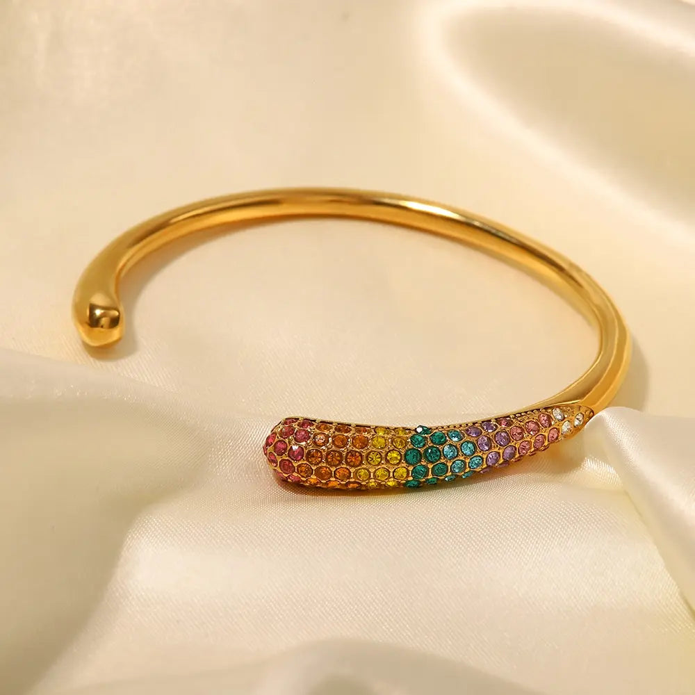 Treasure Stainless Steel Color Luxury Bracelet