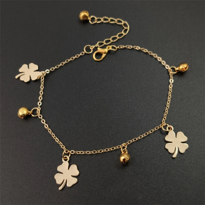 Treasure's Flowers And Bell Anklets